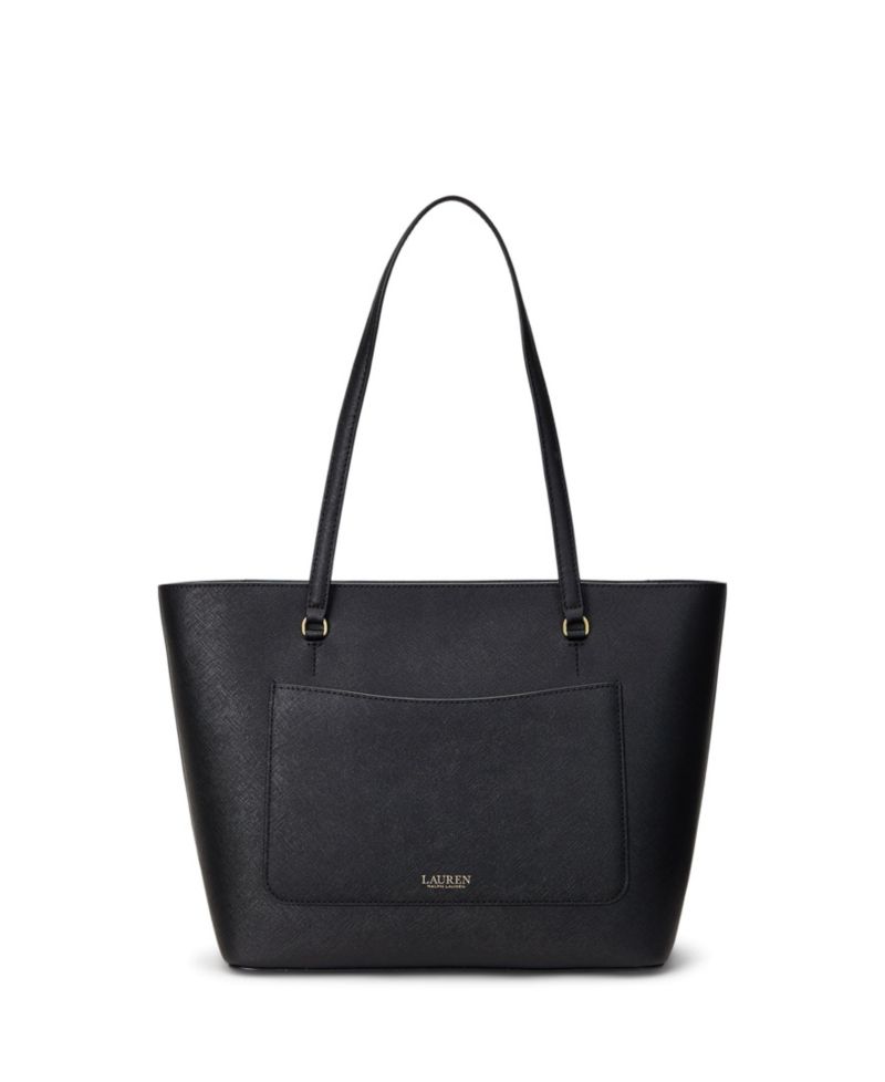 Karly Crosshatch Leather Medium Shopper Tote Bag
