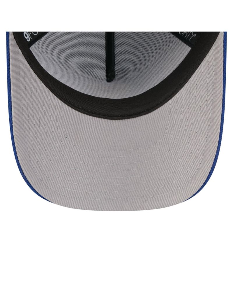 Big Boys and Girls Royal Seattle Mariners Cooperstown Logo 9FORTY A-Frame Adjustable Hat