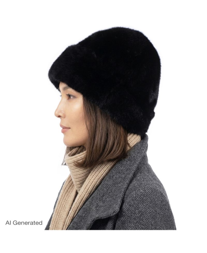 Wide Brim Bucket Hat