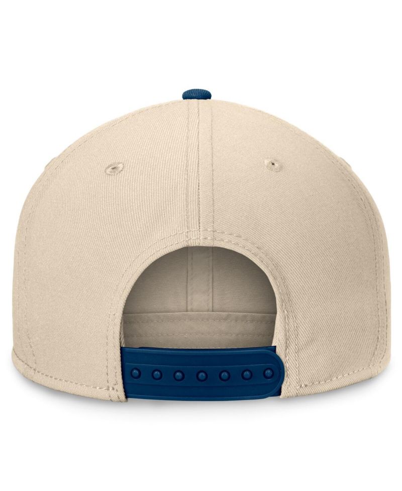Men's Khaki Virginia Cavaliers Goalaso Snapback Hat