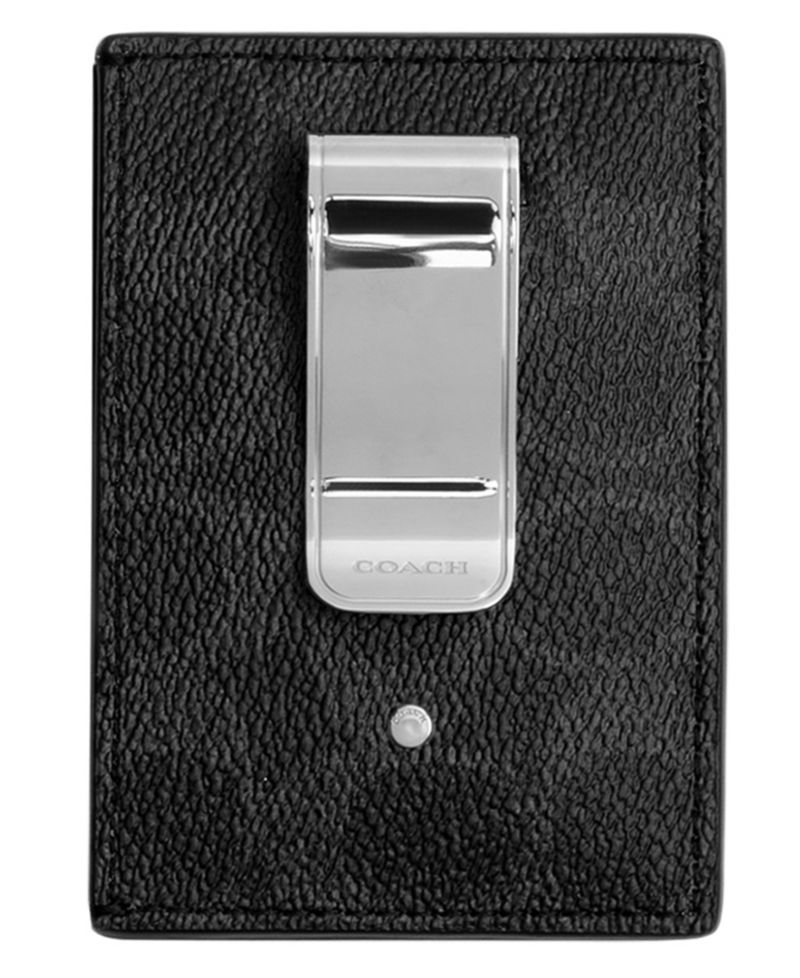 Men's Money Clip Card Case Wallet