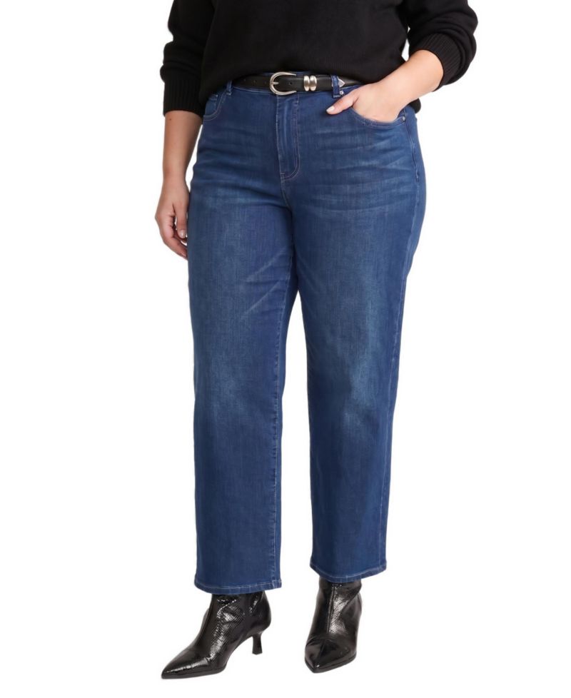 Women's Bae Boyfriend High-Rise Straight-Leg Jeans