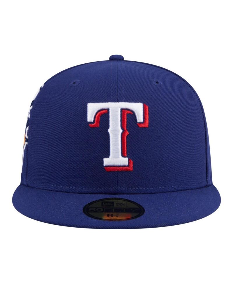 Men's Royal Texas Rangers Hidden Hit 59FIFTY Fitted Hat