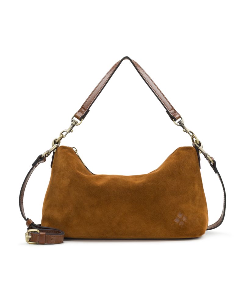 Kolena Medium Suede Slim Shoulder Handbag