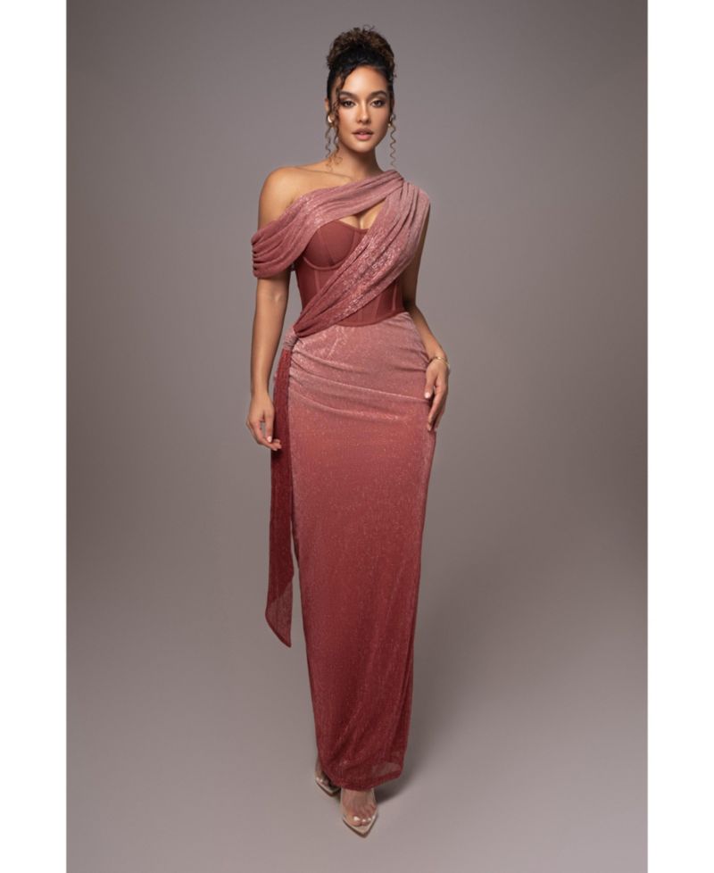 Women's Celestina Draped Maxi Dress