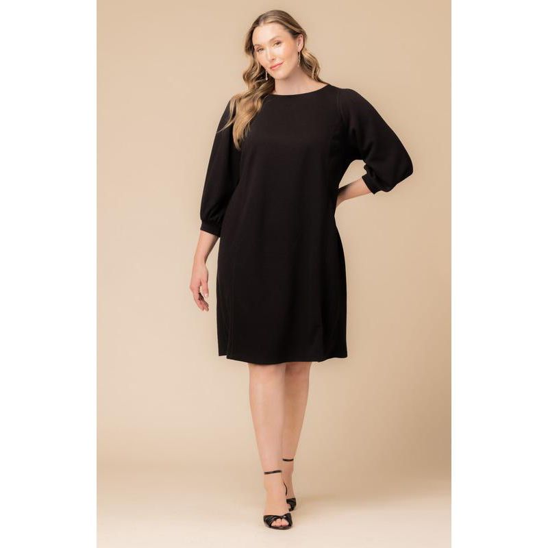 Plus Size Madison Sweater Knit Shift Dress
