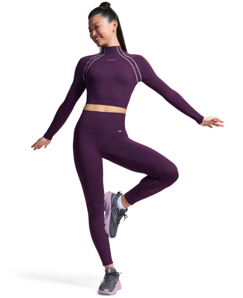 Women's Motion Long-Sleeve Mock-Neck Top