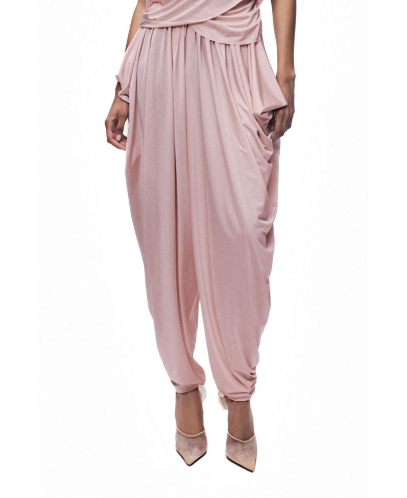 Women's Draped Harem Trousers