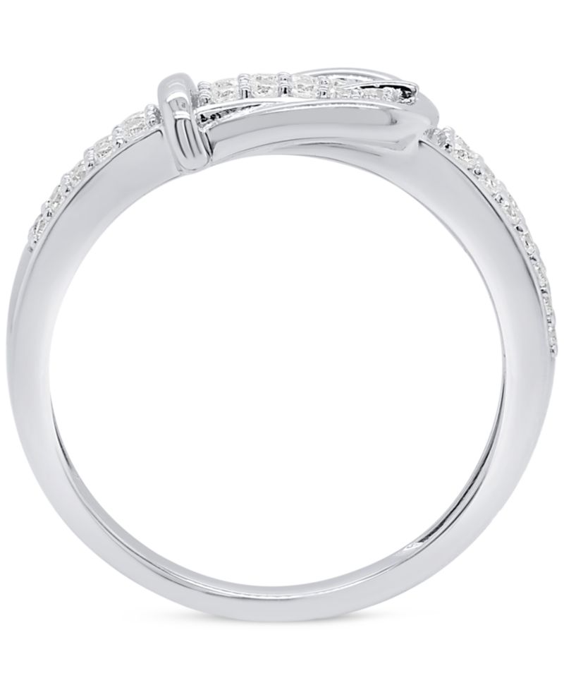 White Diamond Ring (1/4 ct. t.w.) in Sterling Silver
