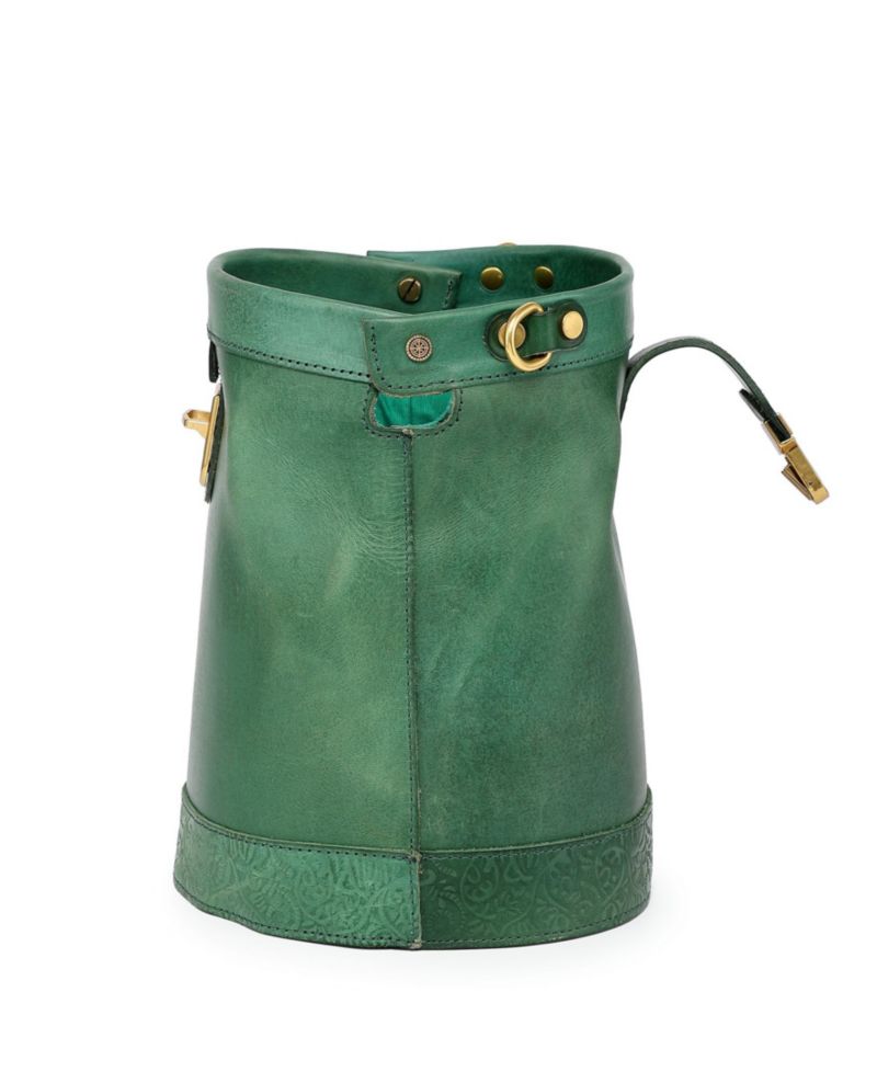 Doctor Mini Leather Bucket Crossbody Bag