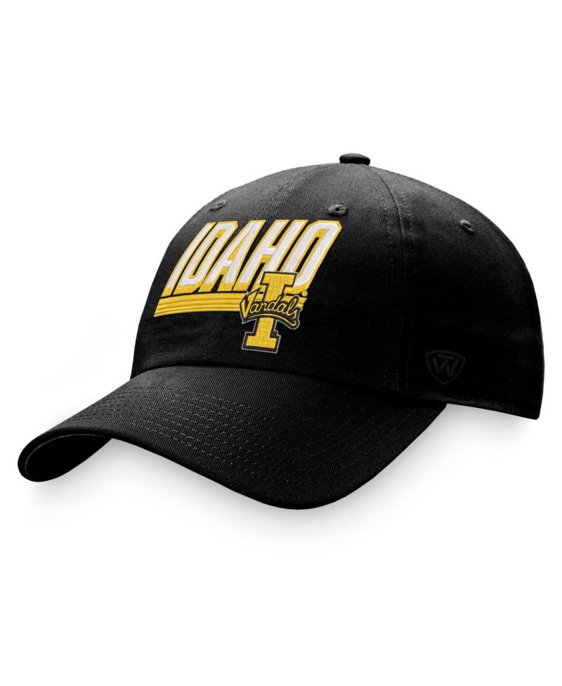 Men's Black Idaho Vandals Slice Adjustable Hat