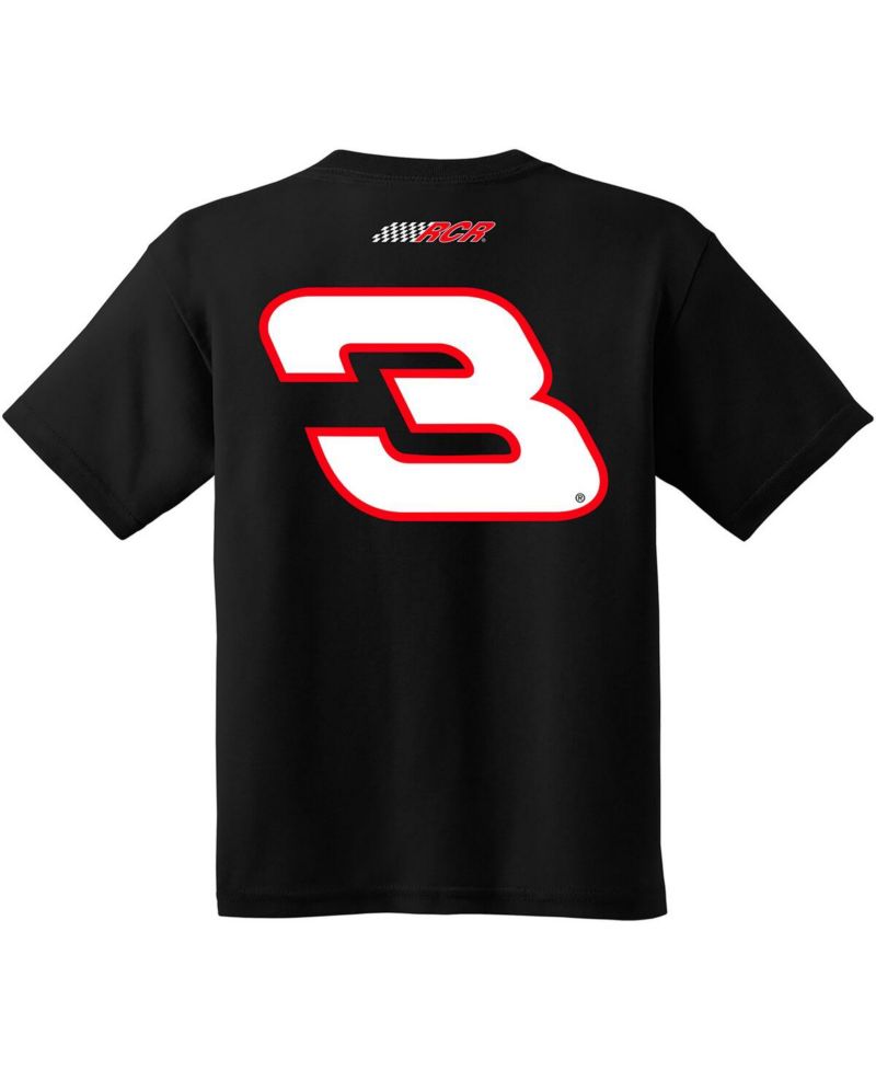 Big Boys and Girls Black Dale Earnhardt Good Wrench Lifestyle T-Shirt
