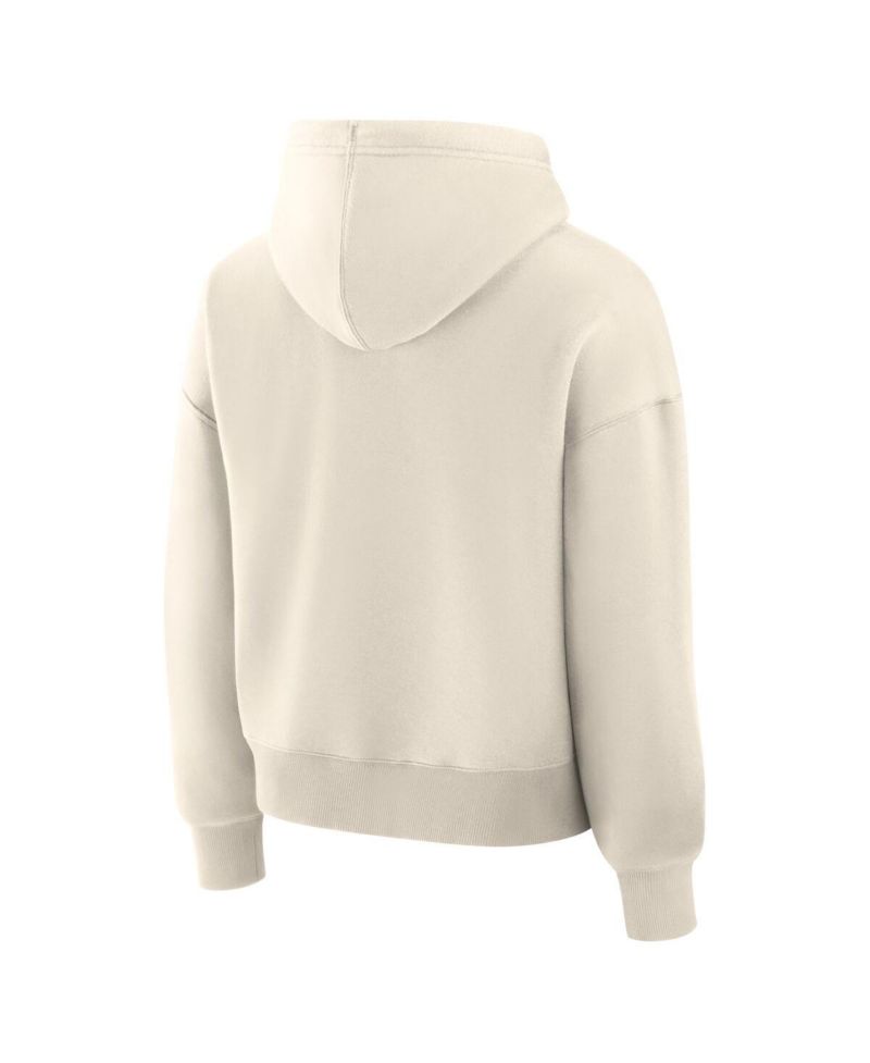 Women's Cream Las Vegas Raiders Dove Legacy Pullover Hoodie