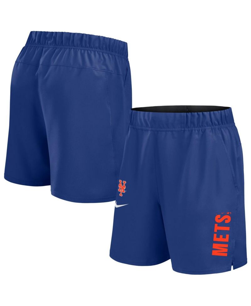 Men's Royal New York Mets Woven Victory Performance Shorts