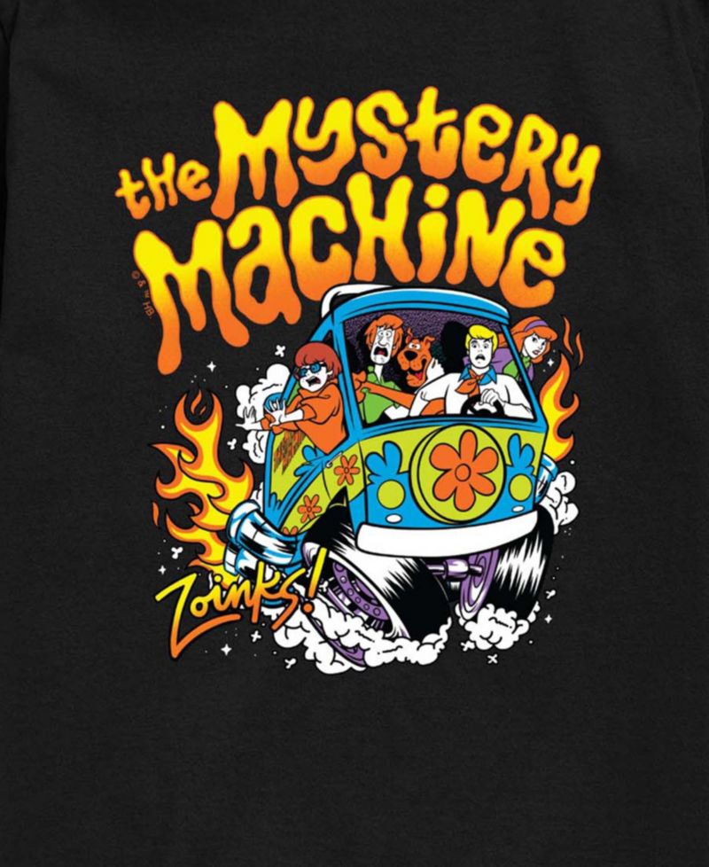 Scooby Doo Boys' 8-20 Mystery Machine Racing Short-Sleeve Graphic T-Shirt