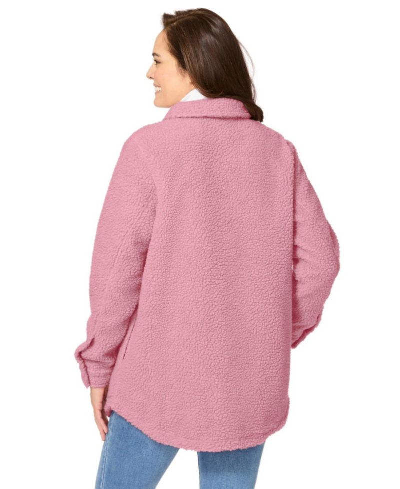 Women's Within Berber Button-Front Jacket