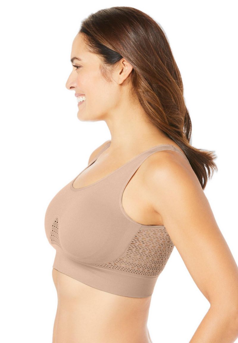 Women's Wireless Cooling Seamless Bra