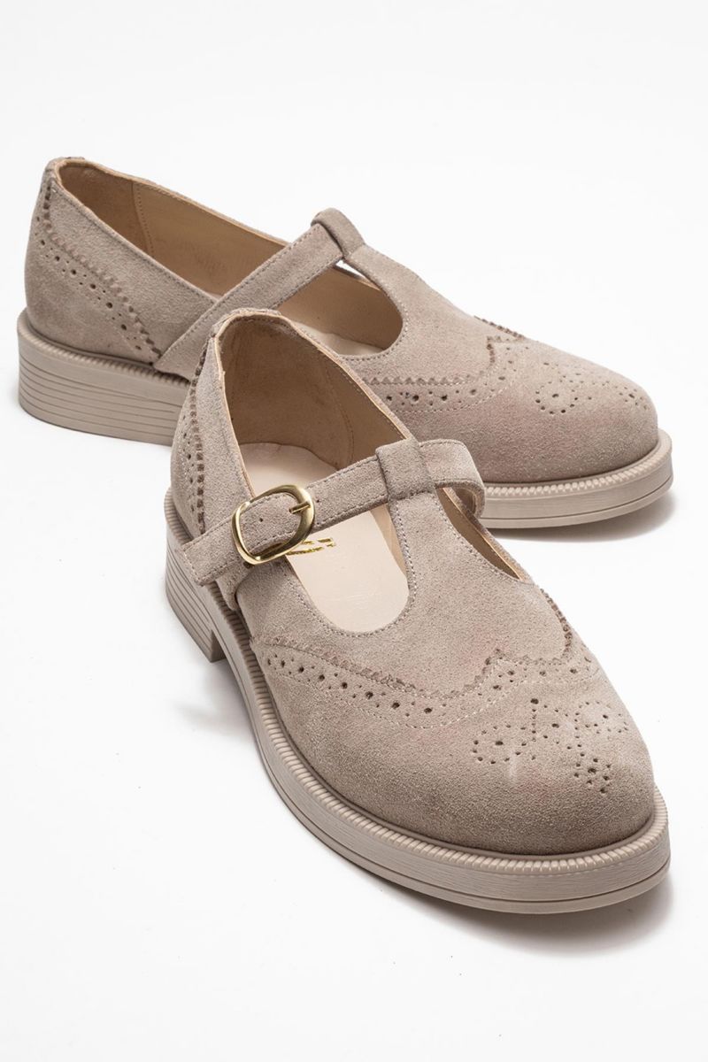 Women's Janney Leather Strap Loafers