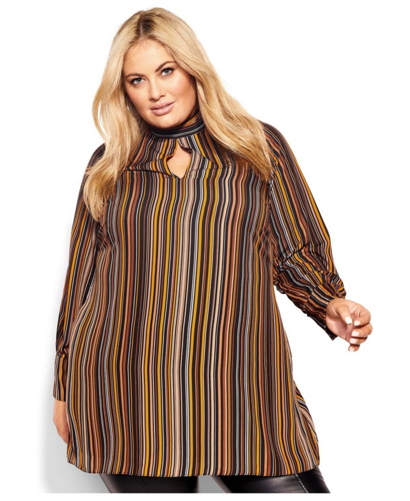 Plus Size Intrigue Tunic