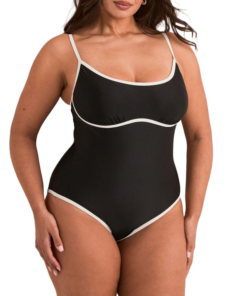 Plus Size Rye Swimwear One Piece Swimsuit
