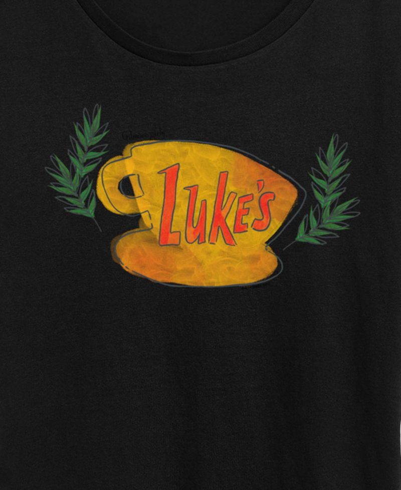 Plus Size Gilmore Girls Lukes Coffee Cup Short-Sleeve Graphic T-Shirt