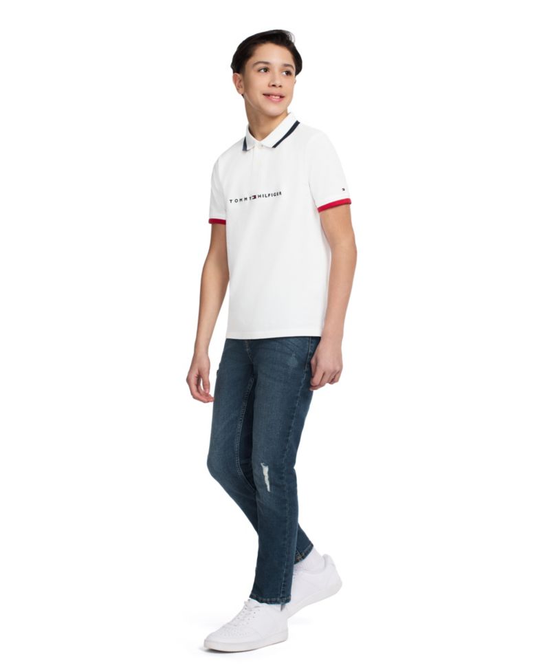 Toddler and Little Boys Tomas Polo Shirt