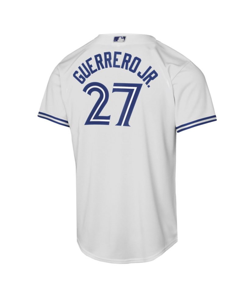Big Boys and Girls Vladimir Guerrero Jr. White Toronto Blue Jays Home Baseline Jersey