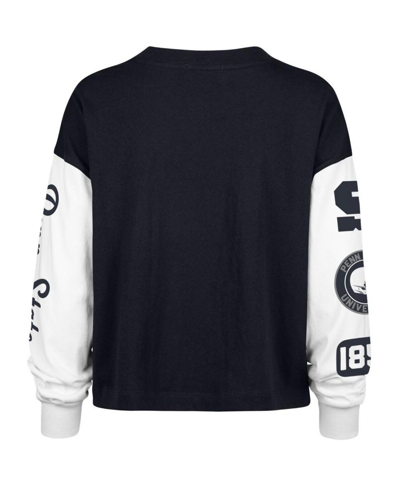 Women's Navy Penn State Nittany Lions Sydney Long Sleeve T-Shirt