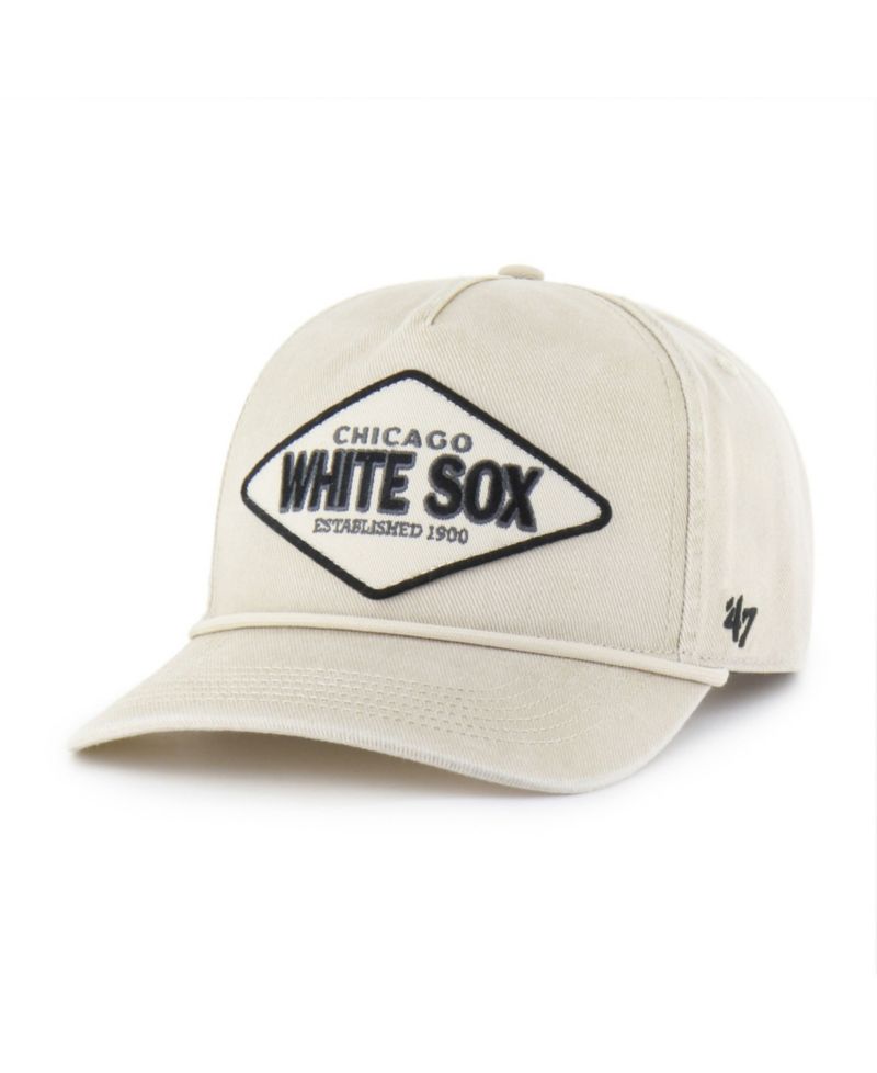 47 Brand Men's Khaki Chicago White Sox Cairn Hitch Adjustable Hat