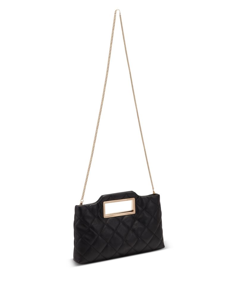 Juditth Handle Quilted Clutch