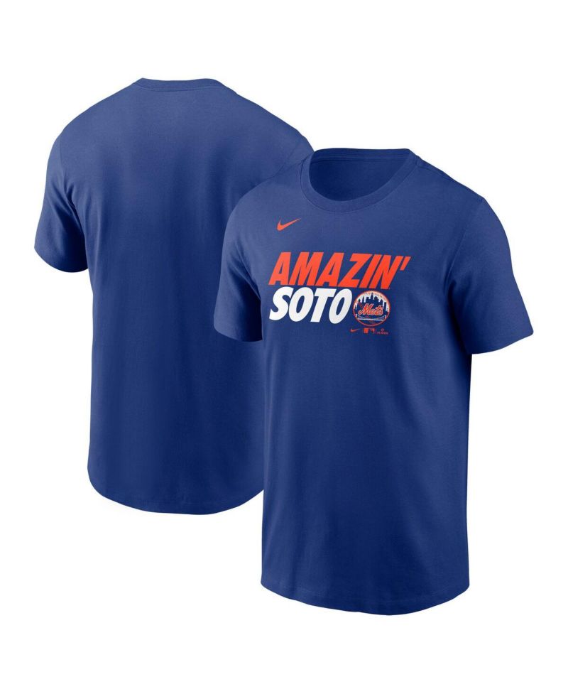Men's Juan Soto Royal New York Mets Graphic T-Shirt