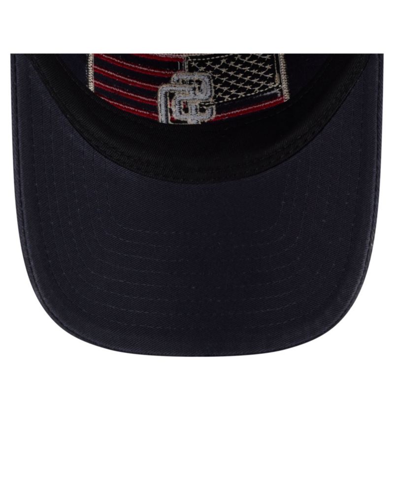 Men's Navy San Diego Padres Americana Flag 9TWENTY Adjustable Hat