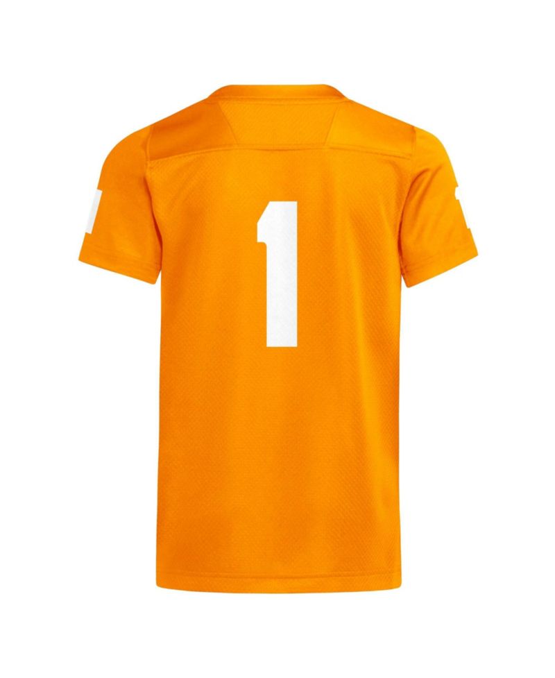 Big Boys and Girls 1 Tennessee Orange Tennessee Volunteers Replica Football Jersey