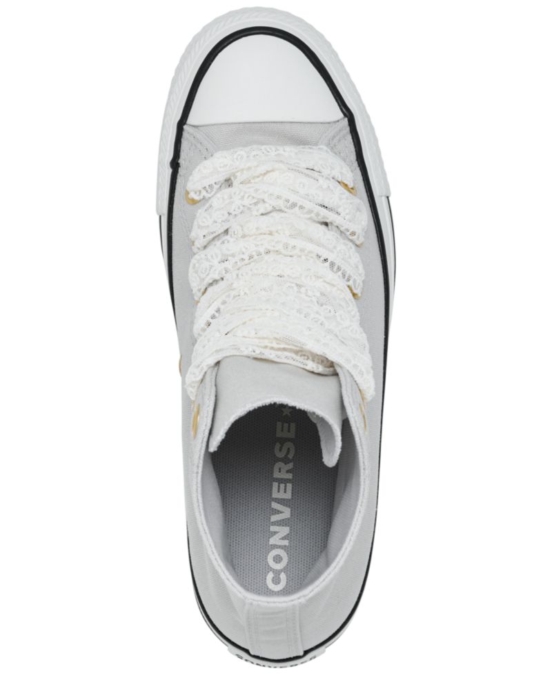 Big Girls Chuck Taylor All Star Lace High Top Canvas Lifestyle Sneakers from Finish Line