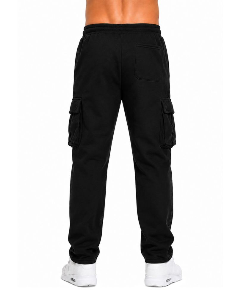 Men's Fleece-Lined Cargo Sweatpants