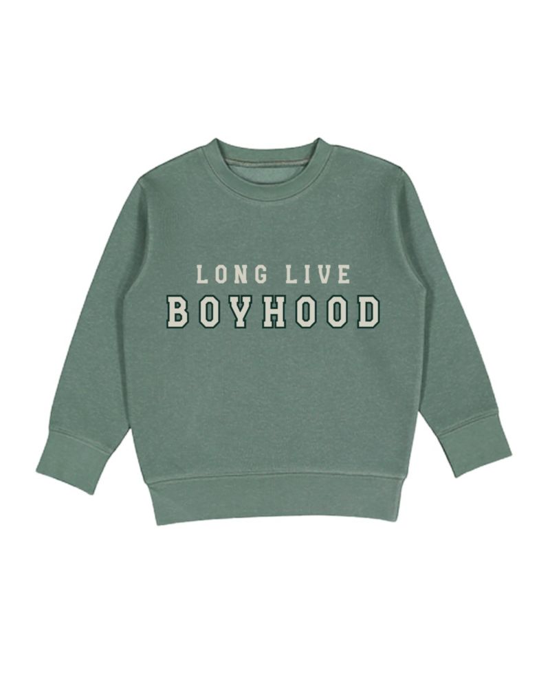 Big Boys Long Live Boyhood Sweatshirt