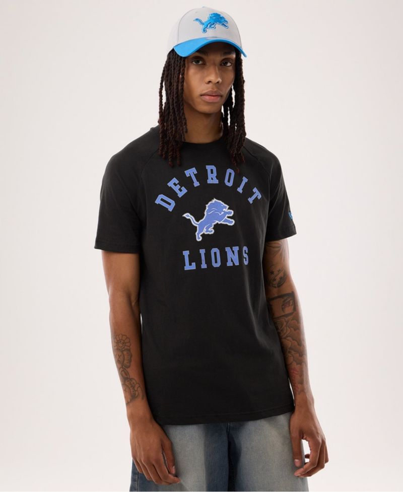 Men's Black Detroit Lions Functional Fandom T-Shirt