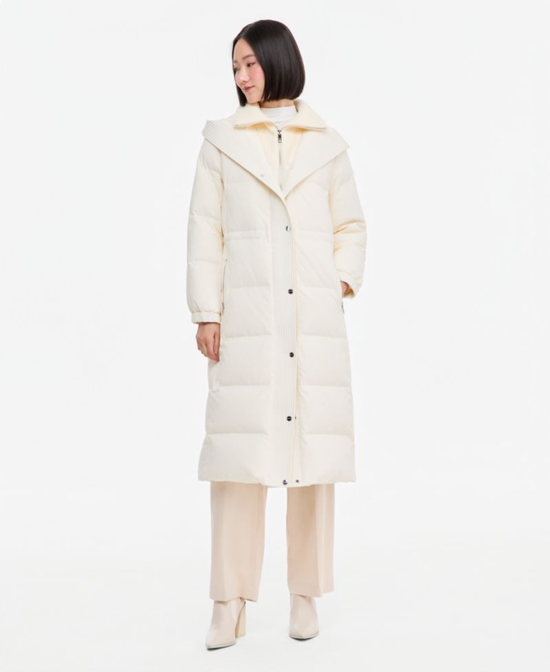 Women's Hooded Down Maxi Puffer Coat