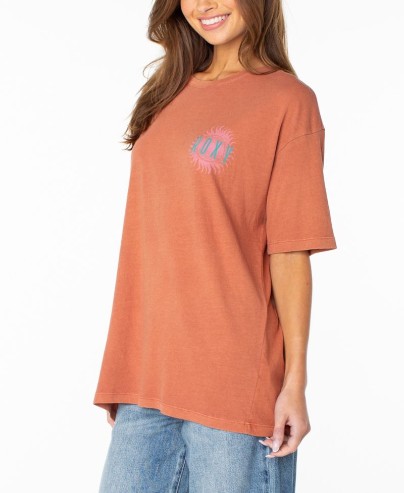 Women's Sun Club Graphic Drop-Shoulder T-Shirt