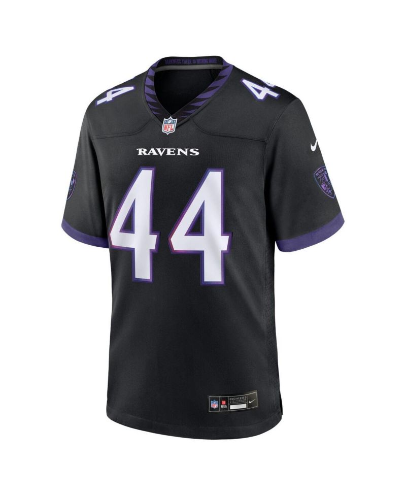 Men's Marlon Humphrey Black Baltimore Ravens Alternate Game Jersey