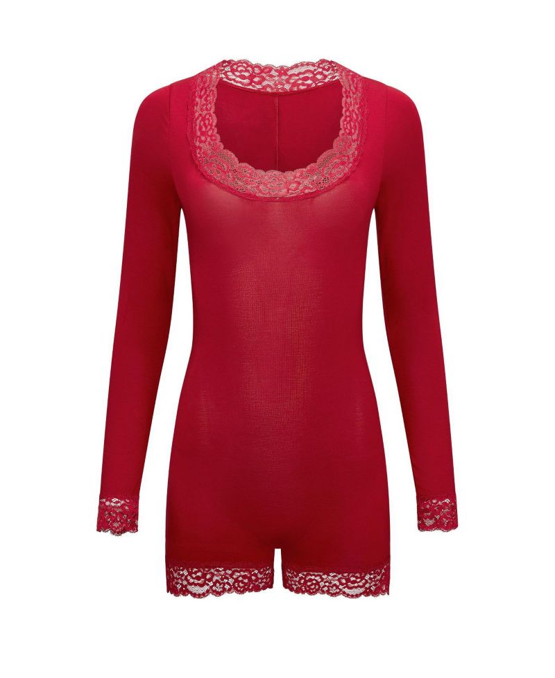 Women's Abbi Long Sleeve Romper