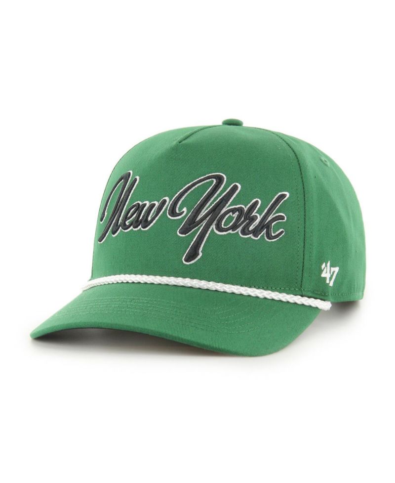 Men's Green New York Jets Overhand Hitch Adjustable Hat