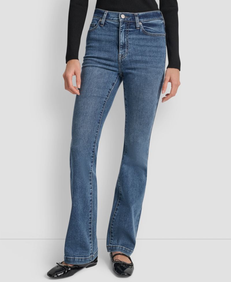 Women's High Rise Flare Jeans