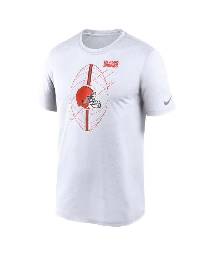 Men's White Cleveland Browns Legend Icon Performance T-shirt