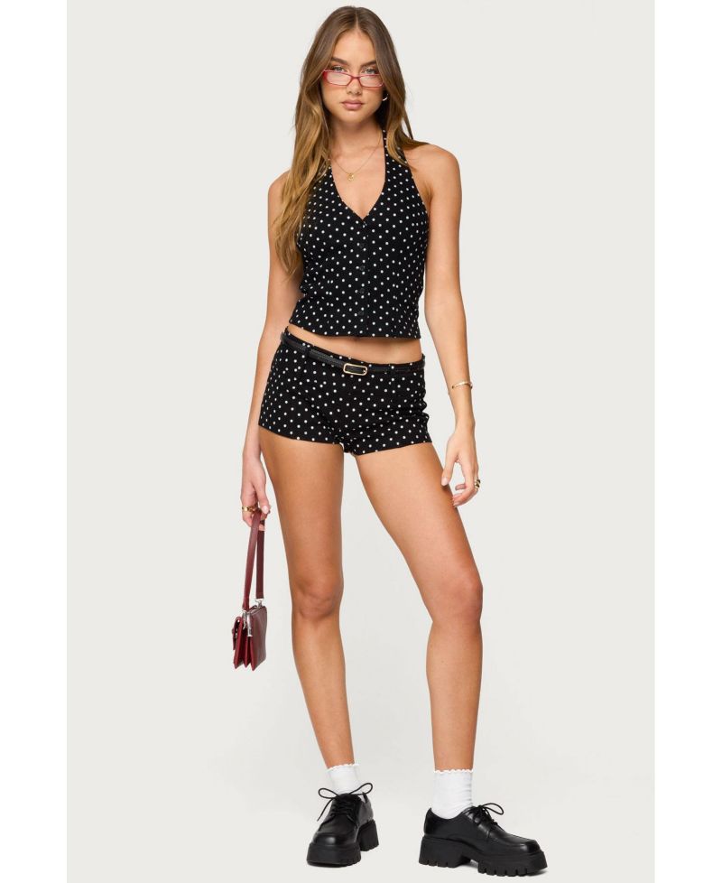 Women's Twyla Polka Dot Halter Top