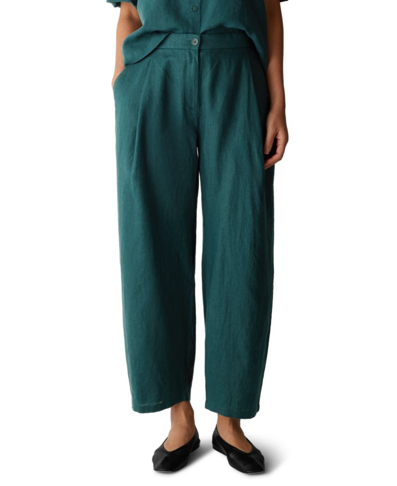 Women's Relaxed-Fit Ankle Pants