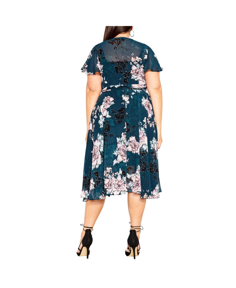 Women's Blossom Short Sleeve Dress