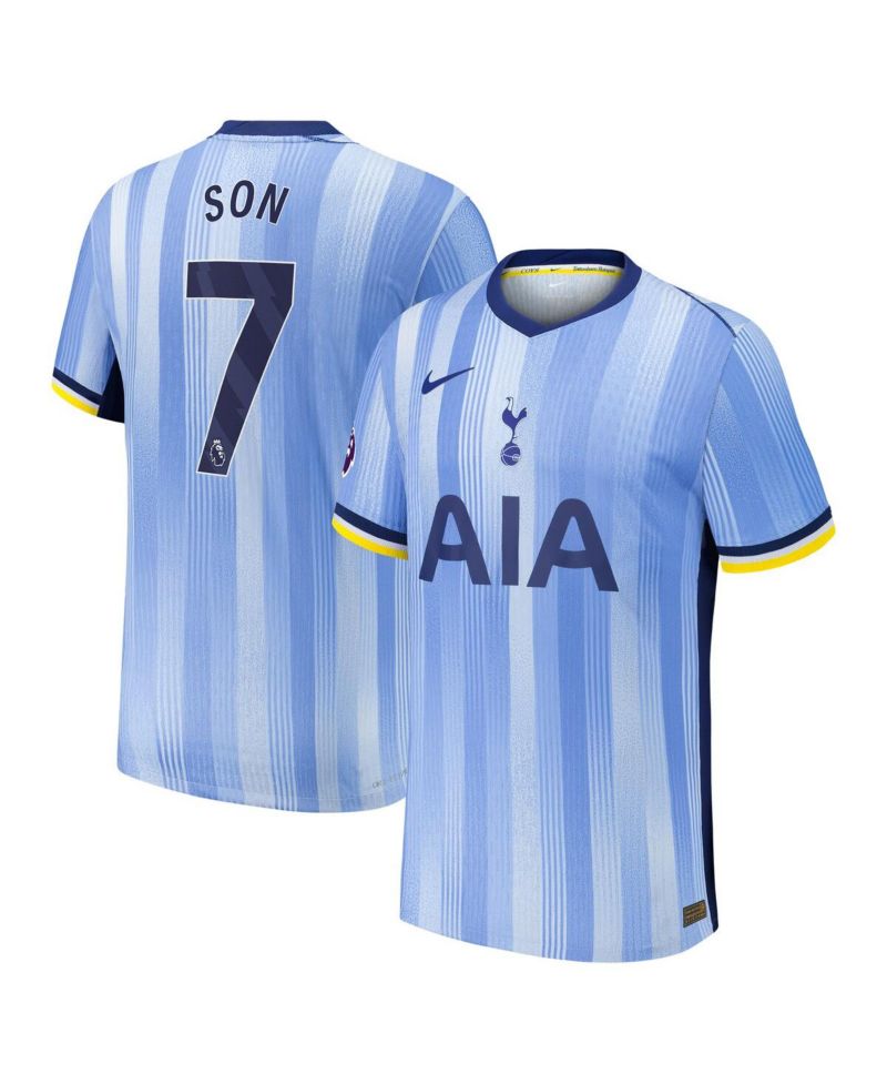 Men's Son Heung-Min Blue Tottenham Hotspur 2024/25 Away Authentic Player Jersey