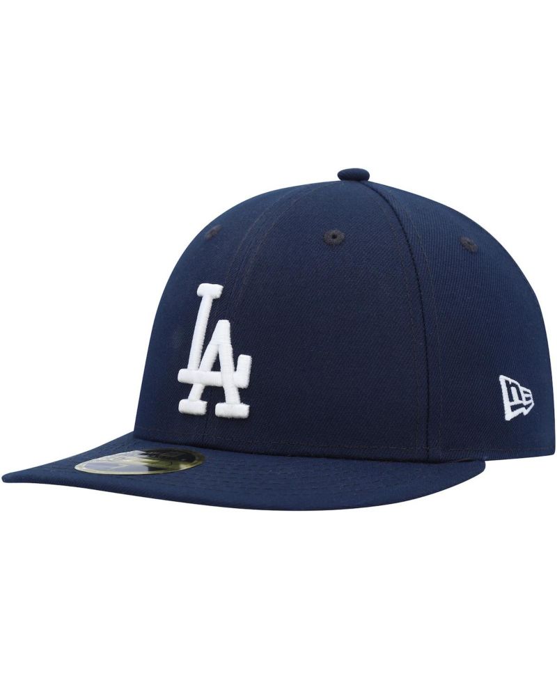 Men's Navy Los Angeles Dodgers Oceanside Low Profile 59FIFTY Fitted Hat