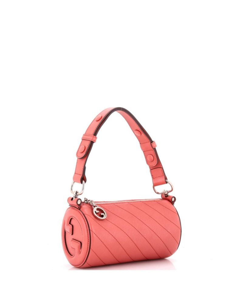 Mini Blondie Shoulder Bag Diagonal Quilted Leather